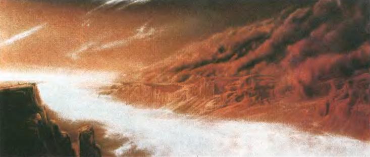 Пылевая буря на Марсе. Боб Элетон.