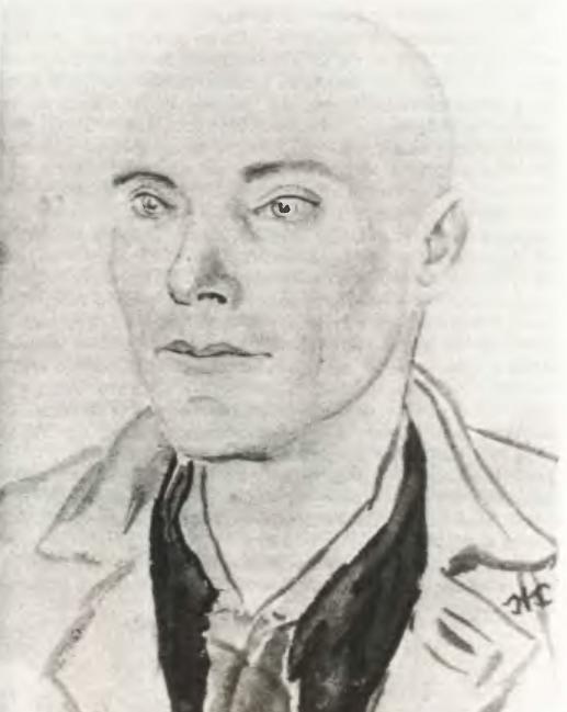 Портрет Козырева 1943 г. Ж. Росса.
