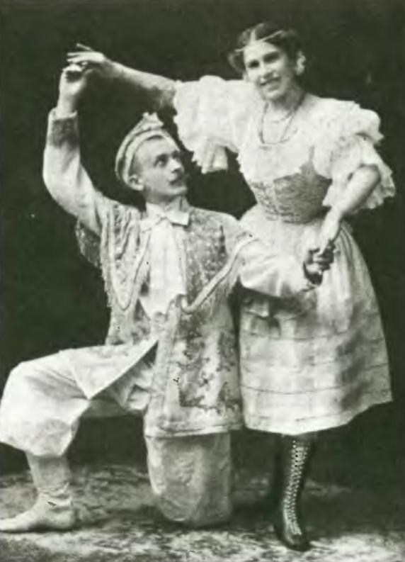 Надежда Плевицкая с первым мужем - Эдмундом
